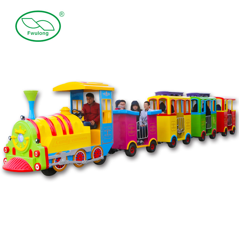 Cartoon Tour Trackless Train
