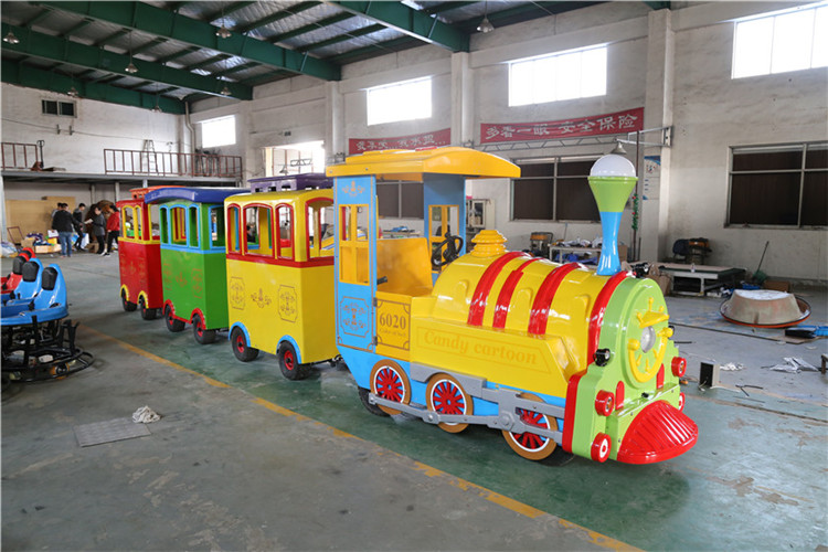 Cartoon Tour Trackless Train